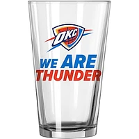 Oklahoma City Thunder 16oz. Team Slogan Pint Glass