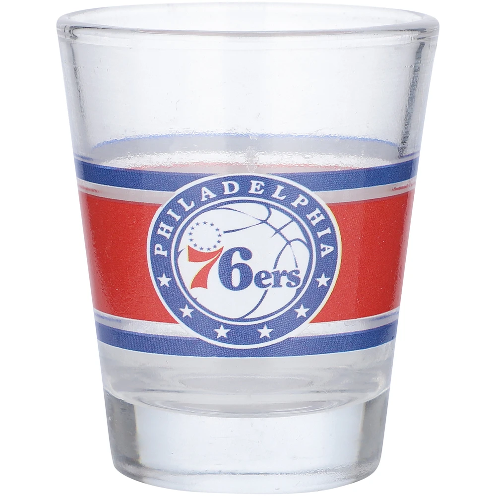 Philadelphia 76ers 2oz. Stripe Shot Glass