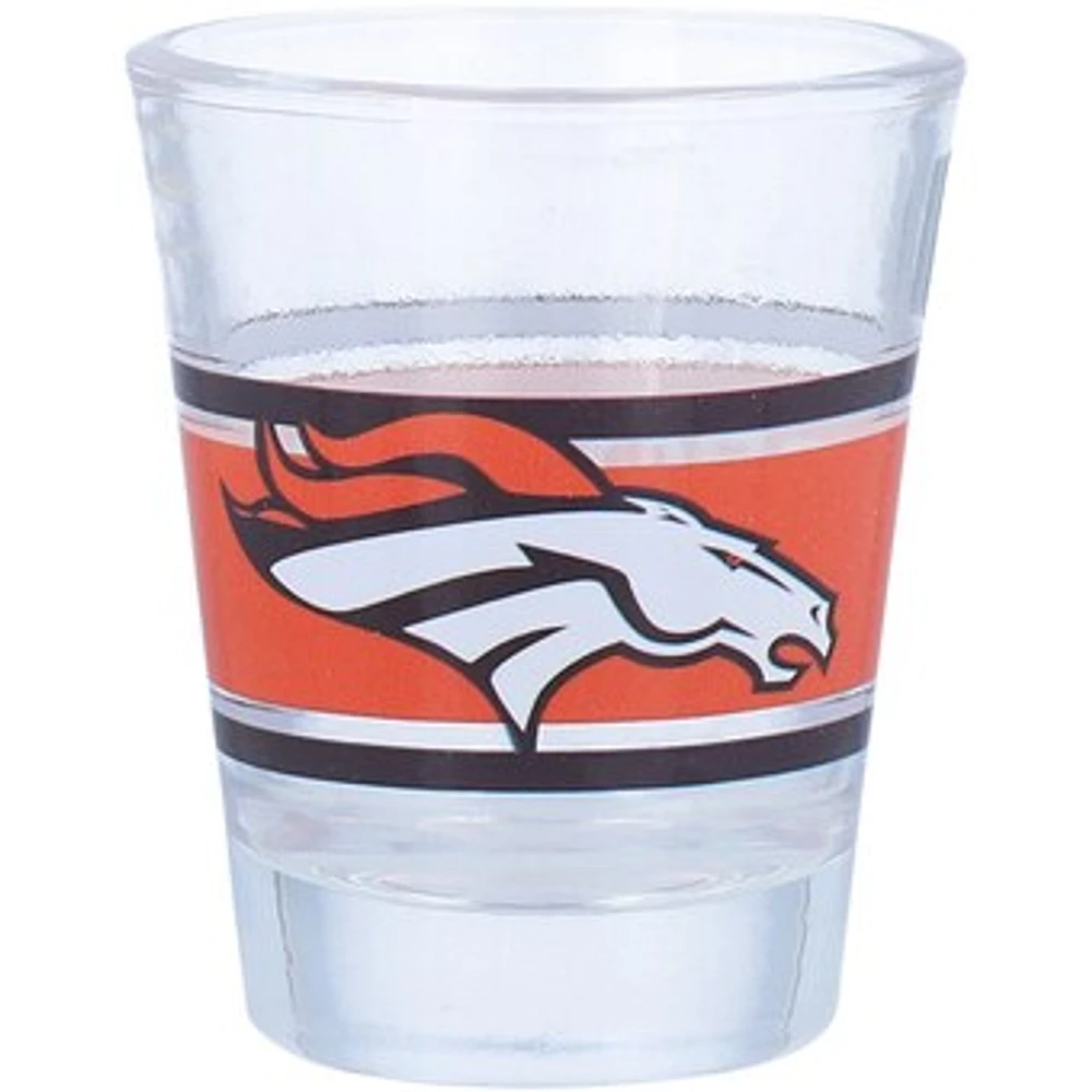 Denver Broncos 2oz. Stripe Shot Glass