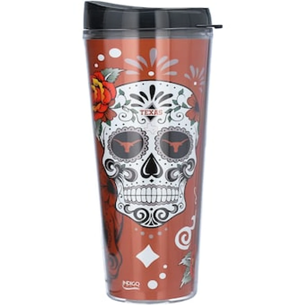 Texas Longhorns 22oz. Día de los Muertos Tumbler