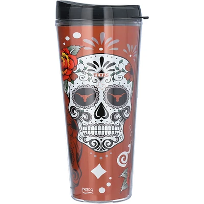 Texas Longhorns 22oz. Día de los Muertos Tumbler