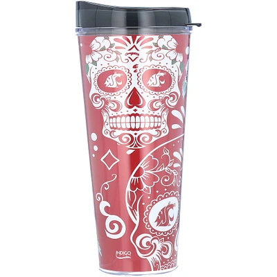 Washington State Cougars 22oz. Día de los Muertos Tumbler