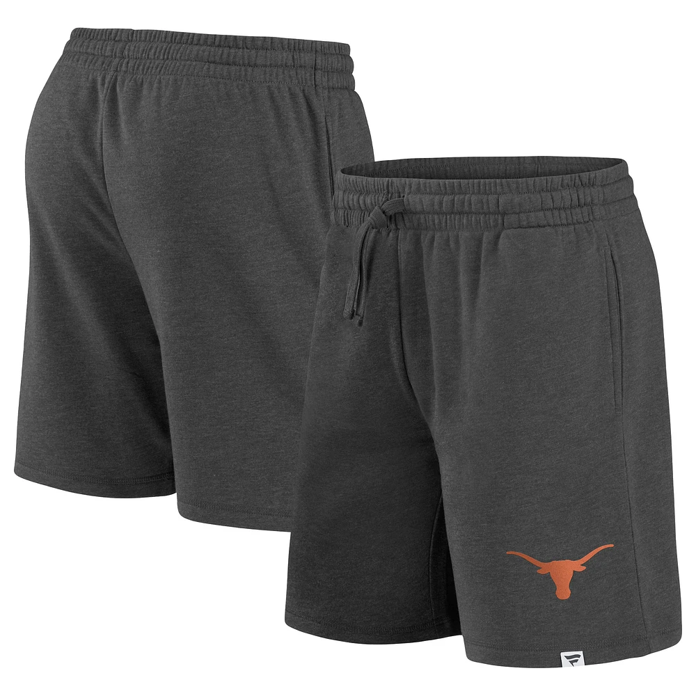 Men's Fanatics Charcoal Texas Longhorns Primary Logo Shorts