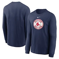 Men's Nike Navy Boston Red Sox Alternate Logo Long Sleeve T-Shirt