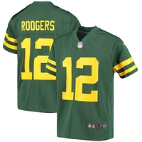 Youth Nike Aaron Rodgers Green Green Bay Packers Game Jersey