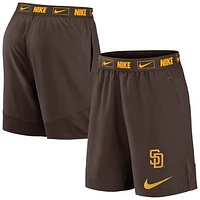 Men's Nike Brown San Diego Padres Primetime Logo Performance Shorts