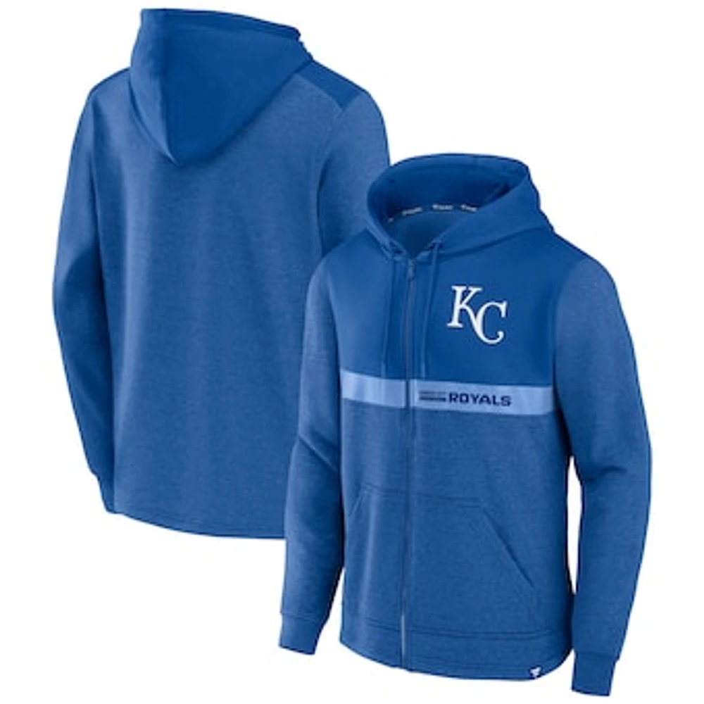 Men's Fanatics Royal Kansas City Royals Ultimate Champion Full-Zip Hoodie