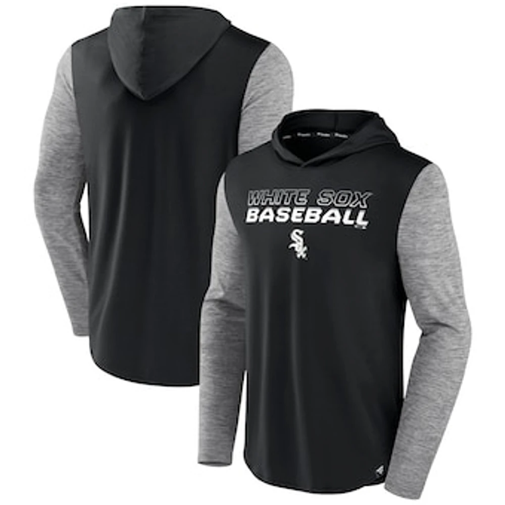 Men's Fanatics Black Chicago White Sox Future Talent Transitional Pullover Hoodie