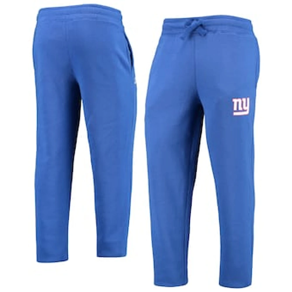 Men's Royal New York Giants Starter Option Run Sweatpants