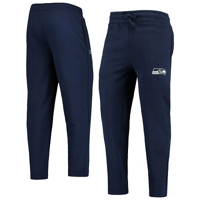 Men's College Navy Seattle Seahawks Starter Option Run Sweatpants