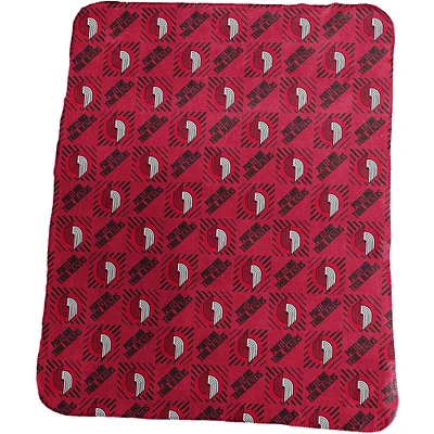 Portland Trail Blazers 60'' x 50'' Repeat Pattern Lightweight Throw Blanket