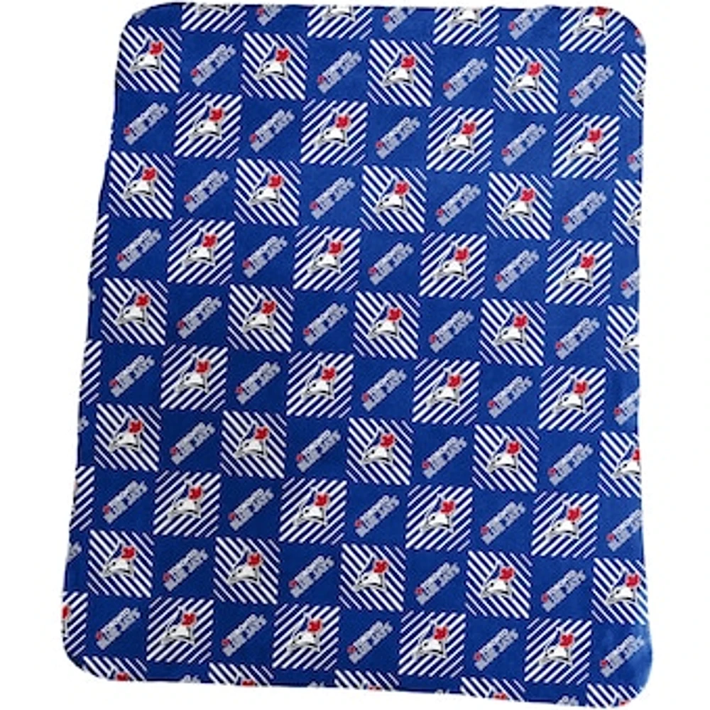 Toronto Blue Jays 60'' x 50'' Repeat Pattern Lightweight Throw Blanket