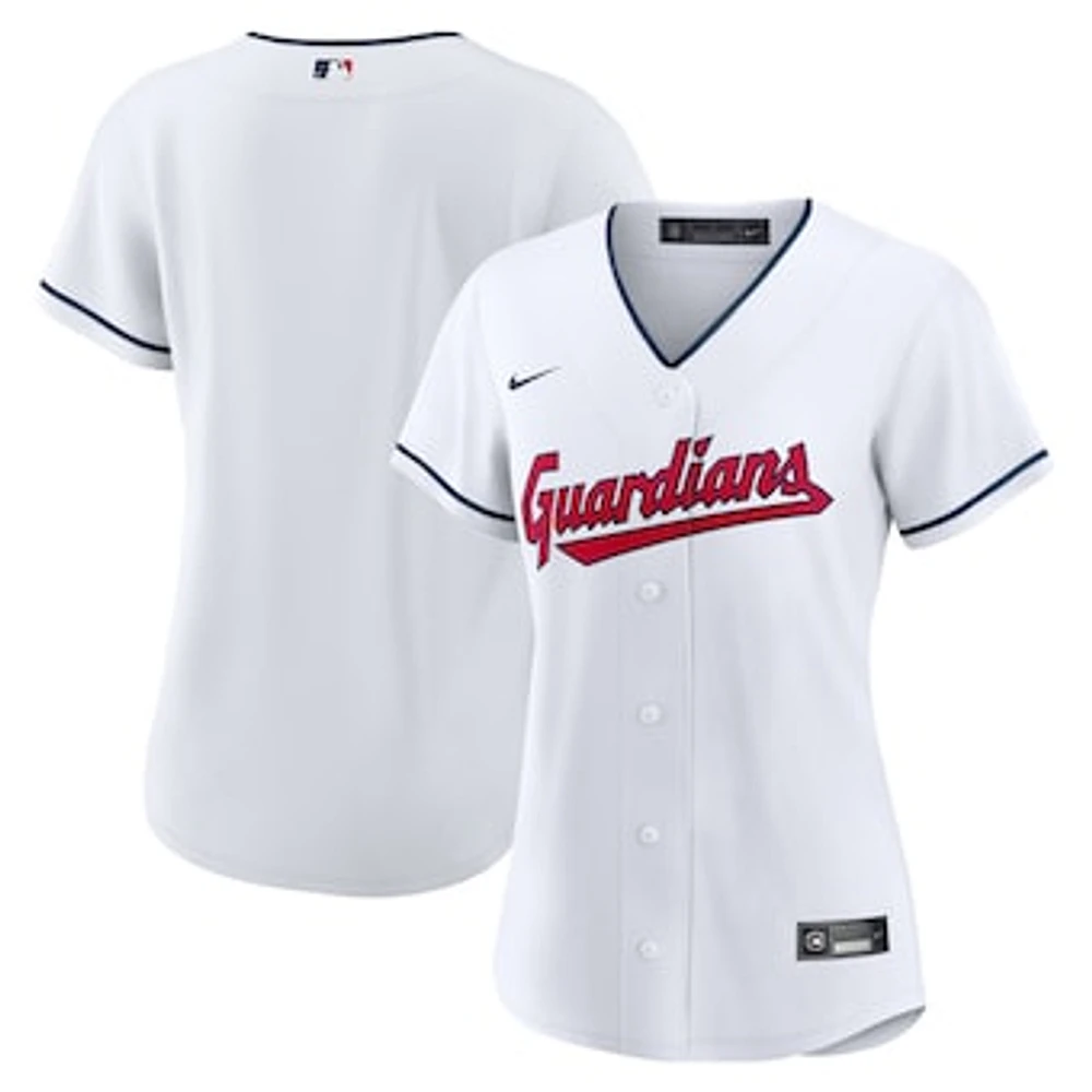 Women's Nike White Cleveland Guardians Home Replica Team Jersey