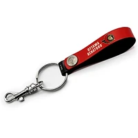 Red Ottawa Senators Personalized Leather Loop Keychain