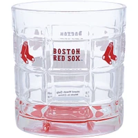 Boston Red Sox 10oz. Team Bottoms Up Squared Rocks Glass