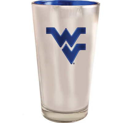 West Virginia Mountaineers 16oz. Electroplated Pint Glass