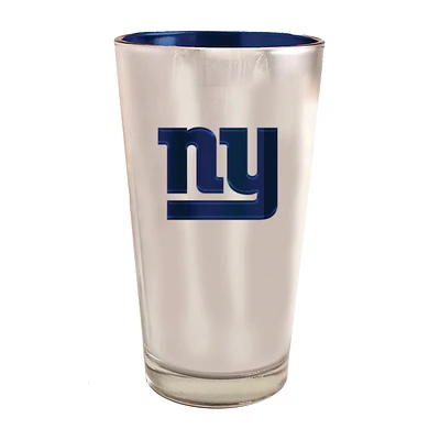 New York Giants 16oz. Electroplated Pint Glass