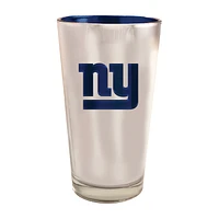 New York Giants 16oz. Electroplated Pint Glass