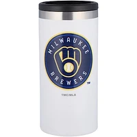 Milwaukee Brewers Team Logo 12oz. Slim Can Holder