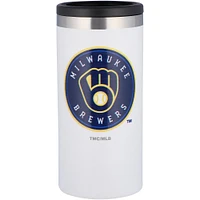 Milwaukee Brewers Team Logo 12oz. Slim Can Holder