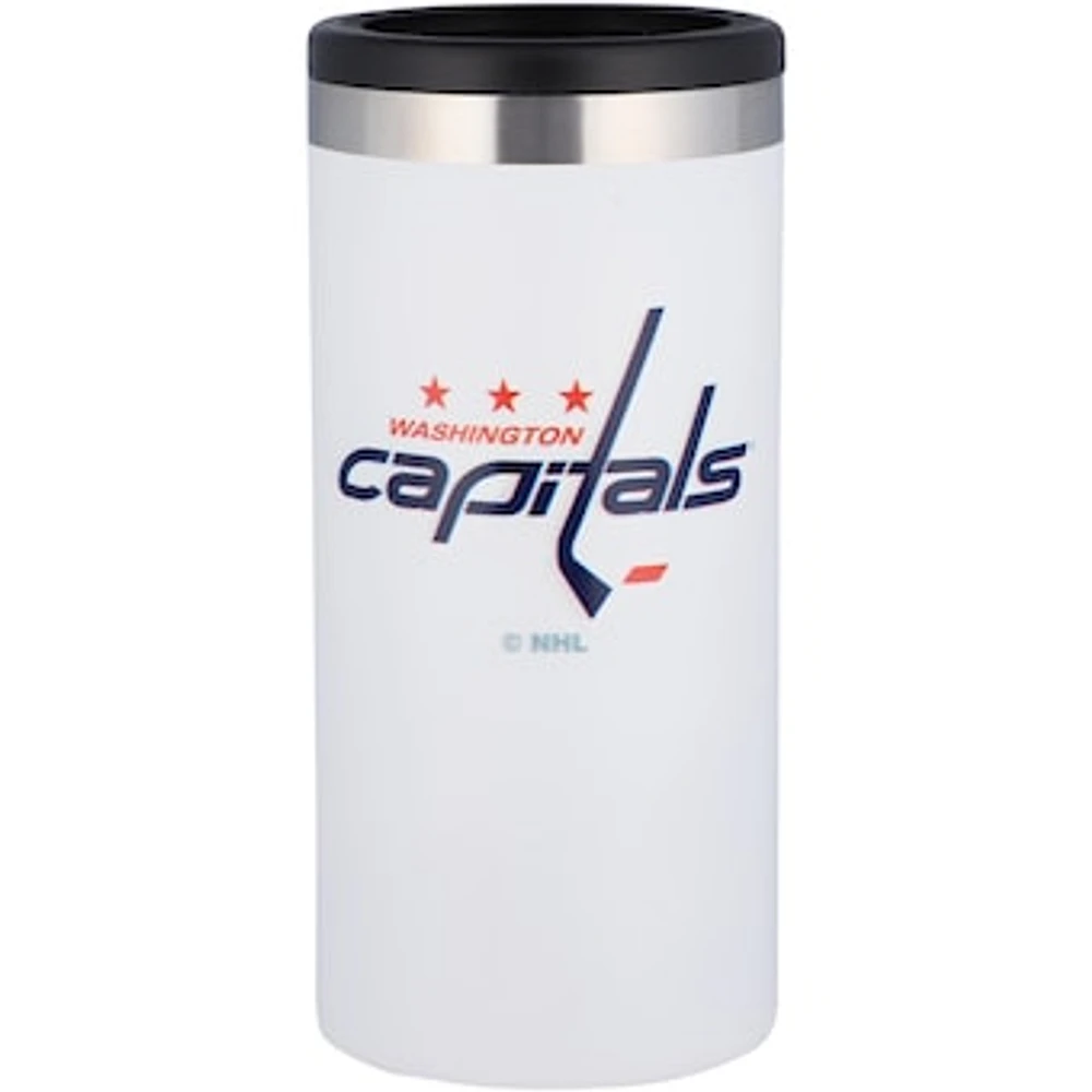 Washington Capitals Team Logo 12oz. Slim Can Holder