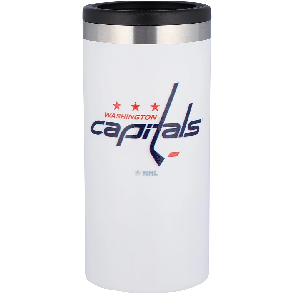 Washington Capitals Team Logo 12oz. Slim Can Holder