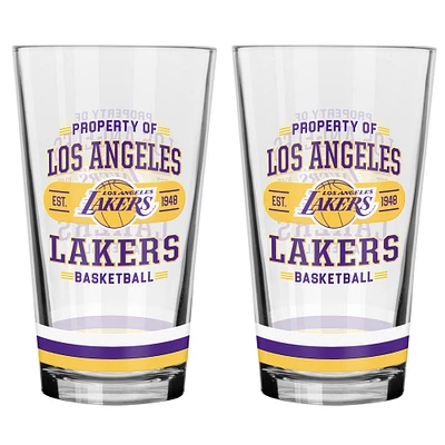 Los Angeles Lakers 2-Piece Mixing Glass Set