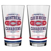 Montreal Canadiens 2-Piece Mixing Glass Set