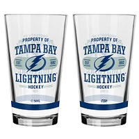 Tampa Bay Lightning 2-Piece Mixing Glass Set