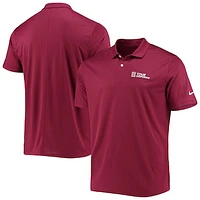 Men's Nike Maroon TOUR Championship Victory Solid Performance Polo