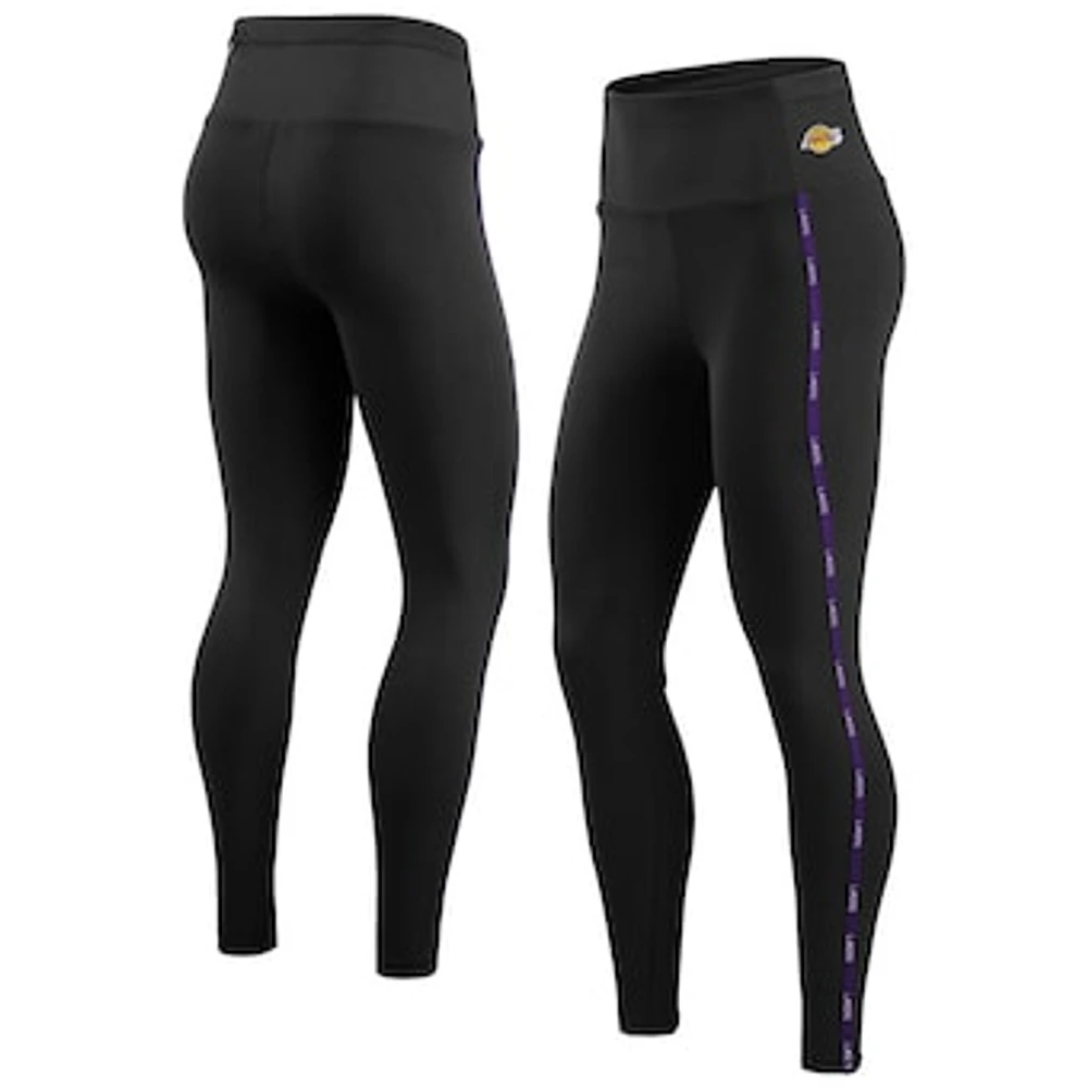 Women's WEAR by Erin Andrews Black Los Angeles Lakers Stretch - Leggings