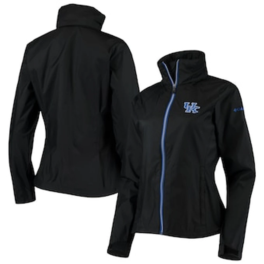 Women's Columbia Black Kentucky Wildcats Switchback Full-Zip Hoodie Jacket