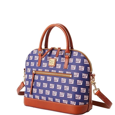 Dooney & Bourke New York Giants Signature Domed Zip Satchel Purse