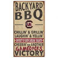 South Carolina Gamecocks 11'' x 20'' Indoor/Outdoor BBQ Sign
