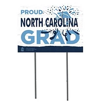 North Carolina Tar Heels 18'' x 24'' Proud Grad Yard Sign