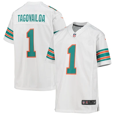 Youth Nike Tua Tagovailoa White Miami Dolphins Game Jersey