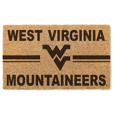 West Virginia Mountaineers 18" x 30" Team Logo Doormat