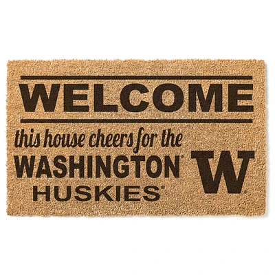 Washington Huskies 18" x 30" Welcome Doormat