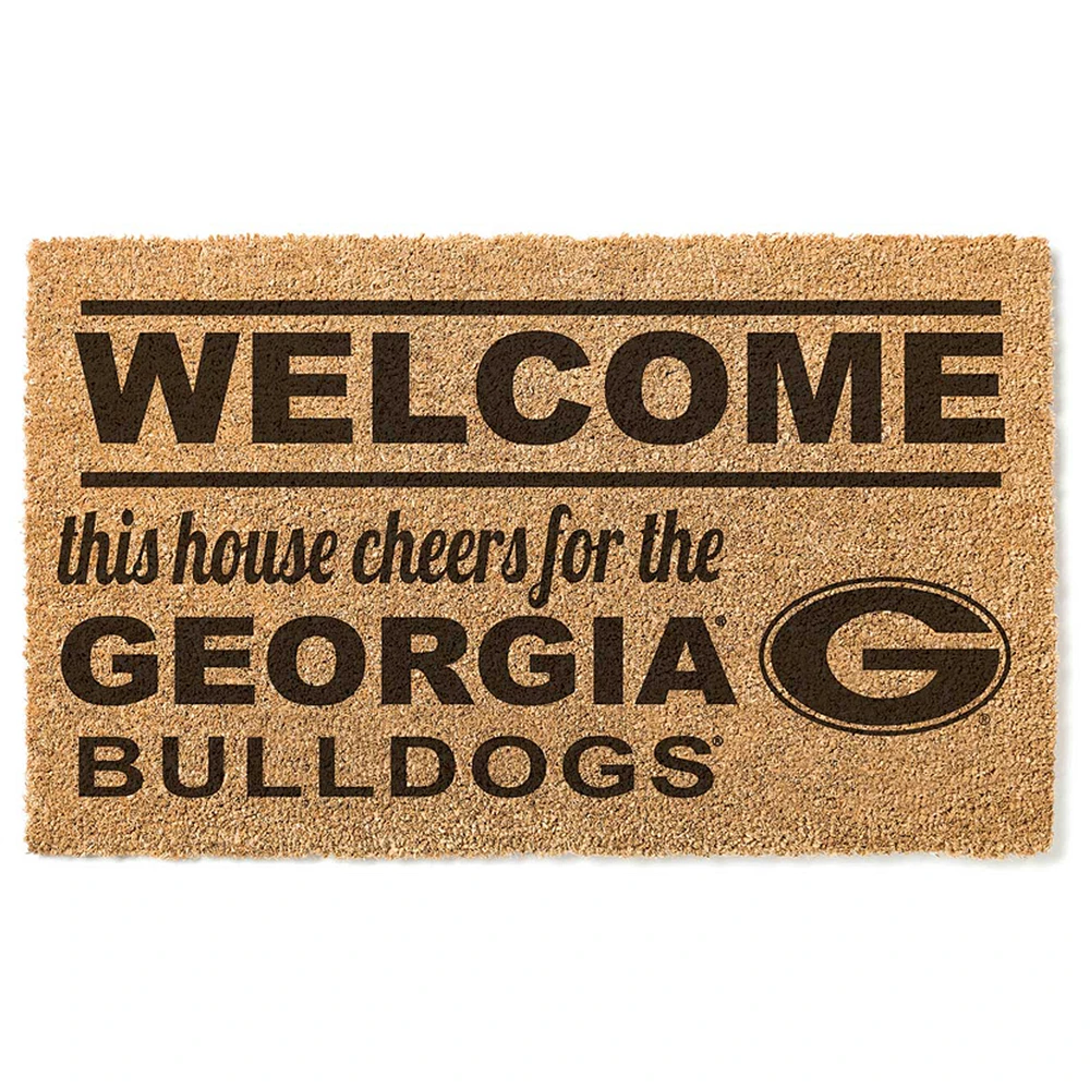 Georgia Bulldogs 18" x 30" Welcome Doormat