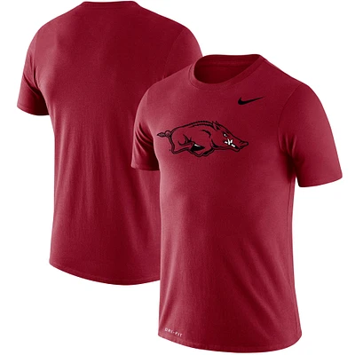 Men's Nike Cardinal Arkansas Razorbacks School Logo Legend Performance T-Shirt