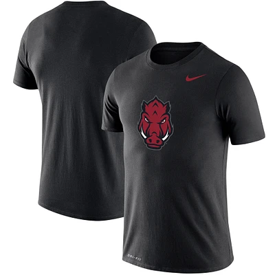 Men's Nike Black Arkansas Razorbacks School Secondary Logo Legend Performance T-Shirt