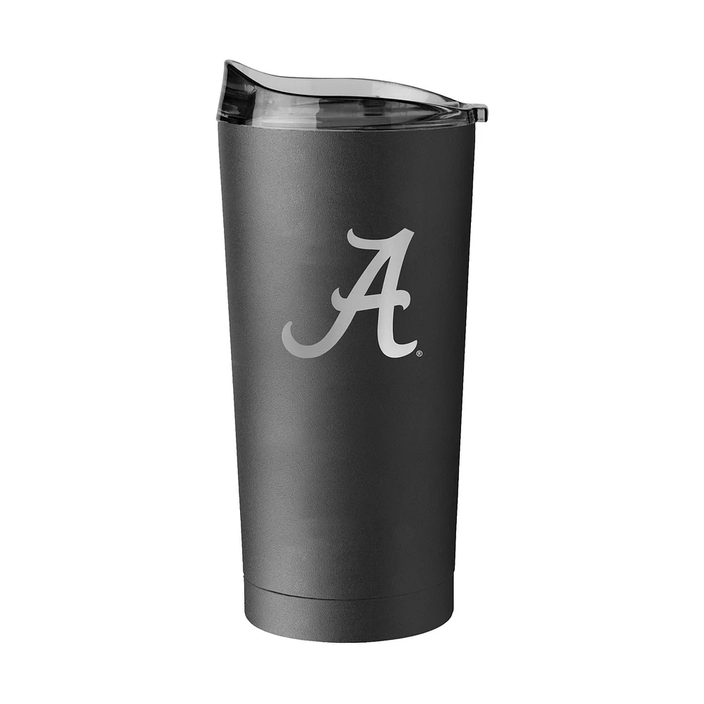 Alabama Crimson Tide 20oz. Black Powder Coat Tumbler