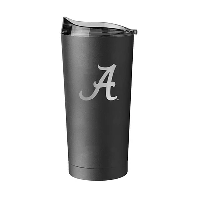 Alabama Crimson Tide 20oz. Black Powder Coat Tumbler