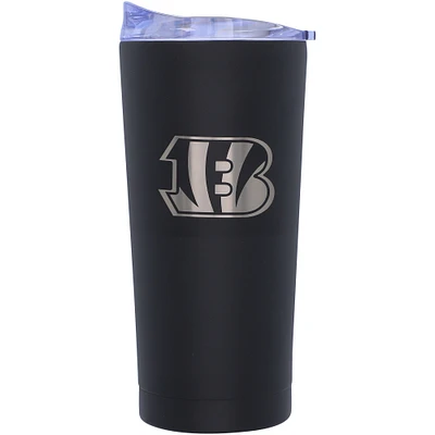 Cincinnati Bengals 20oz. Black Powder Coat Tumbler