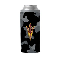 Arizona State Sun Devils 12oz. Black Camo Slim Can Cooler