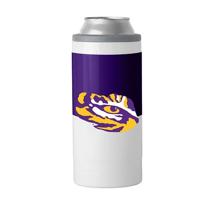 LSU Tigers 12oz. Colorblock Slim Can Cooler