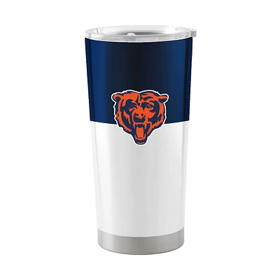 Chicago Bears 20oz. Colorblock Stainless Tumbler