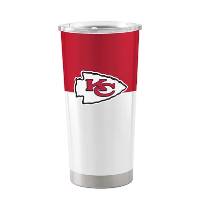 Kansas City Chiefs 20oz. Colorblock Stainless Tumbler