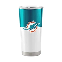 Miami Dolphins 20oz. Colorblock Stainless Team Tumbler