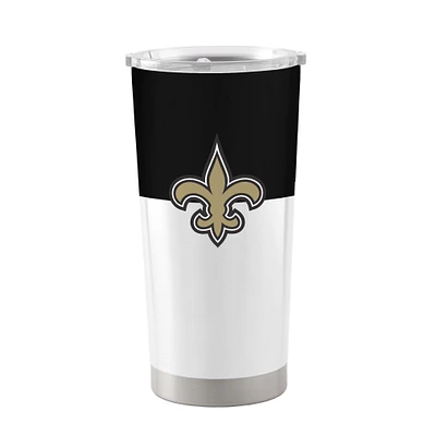 New Orleans Saints 20oz. Colorblock Stainless Tumbler